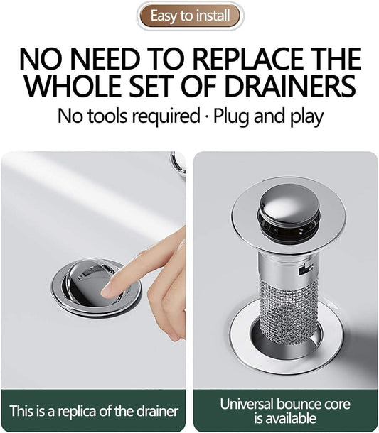 Universal Stainless Steel Sink Drain Filter