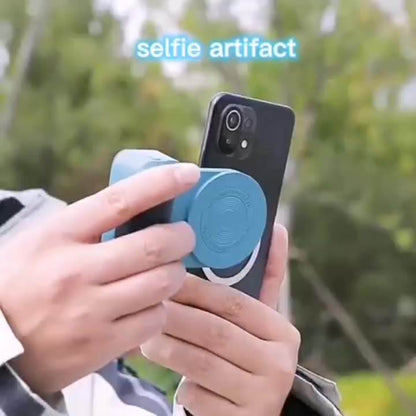 3-in-1 Magnetic Camera Grip: Anti-Shake, Rotatable, Type-C